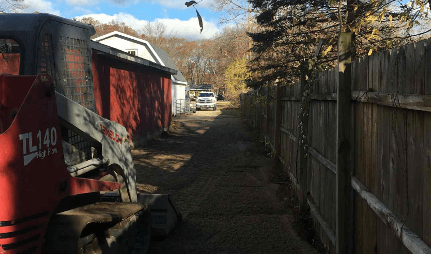DRIVEWAY GRADING